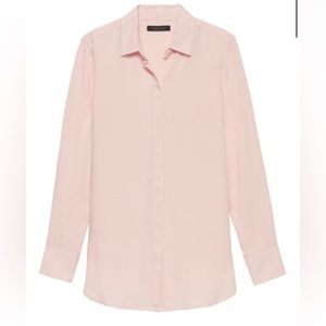 Banana Republic Tunic Button Down Shirt size Medium